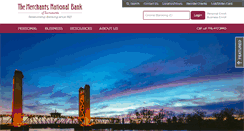Desktop Screenshot of merchantsnational.com